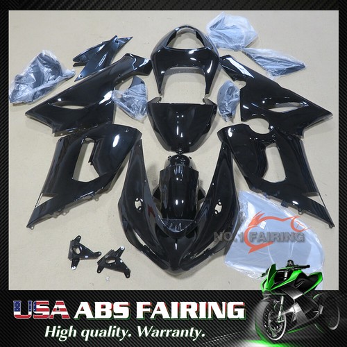 Abs gloss black fairing kit - black,