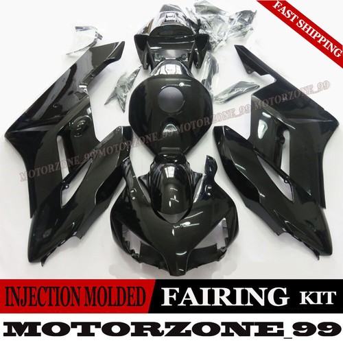 Glossy black abs - black, injection